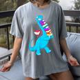 Cool Dinosaur Books Art For Men Women Libarian Book Lover Women's Comfort Colors T-Shirt Gray Cool Dinosaur Books Art For Men Women Libarian Book Lover Women's Comfort Colors T-Shirt Gray