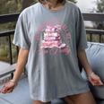 Coquette Aesthetic Bow Buy Me Books & Tell Me I'm Pretty Women's Comfort Colors T-Shirt Gray