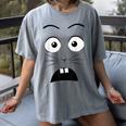 Creepy Carrots Halloween Book Character Costume Women's Comfort Colors T-Shirt Gray Creepy Carrots Halloween Book Character Costume Women's Comfort Colors T-Shirt Gray