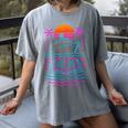 Cruise Ship Vacations Reading Book Lovers Sunset Women's Comfort Colors T-Shirt Gray