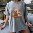 Cute Axolotl Reading Books Cozy Bookworm Women's Comfort Colors T-Shirt Gray