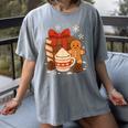 Cute Christmas Books Gingerbread Xmas Book Lover Teacher Women's Comfort Colors T-Shirt Gray Cute Christmas Books Gingerbread Xmas Book Lover Teacher Women's Comfort Colors T-Shirt Gray
