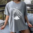 Cute Giraffe Wear Glasses Reading Book Librarian Bookworm Women's Comfort Colors T-Shirt Gray