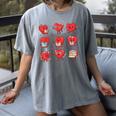 Cute Reading Hearts Valentine Day Book Lover Teacher Student Women's Comfort Colors T-Shirt Gray Cute Reading Hearts Valentine Day Book Lover Teacher Student Women's Comfort Colors T-Shirt Gray