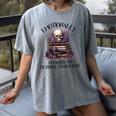 Dark Romance Book Emotionally Attached Fictional Characters Women's Comfort Colors T-Shirt Gray