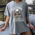 Dark Romance Smutt Book Merch STFUATTDLAGG Good Girl Trigger Women's Comfort Colors T-Shirt Gray
