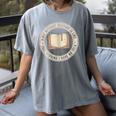 A Day Without Reading Is Like Just Kidding Book Lover Women's Comfort Colors T-Shirt Gray