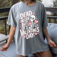 Dead Inside But Its Valentines Day T Shirt For Introverts Women's Comfort Colors T-Shirt Gray Dead Inside But Its Valentines Day T Shirt For Introverts Women's Comfort Colors T-Shirt Gray