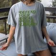 Defend Your Local Public Library For Book Lovers Women's Comfort Colors T-Shirt Gray