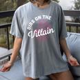 Dibs On The Villain Dark Romance Books Skeleton Morally Grey Women's Comfort Colors T-Shirt Gray