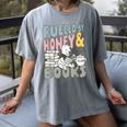 Disney Winnie The Pooh Fueled By Honey & Books Sketch Women's Comfort Colors T-Shirt Gray Disney Winnie The Pooh Fueled By Honey & Books Sketch Women's Comfort Colors T-Shirt Gray
