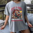 Dragon Just A Girl Who Loves Dragons And Books Women's Comfort Colors T-Shirt Gray