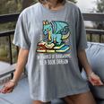 Be A Dragon Read Reading Book Librarian Men Women Kids Women's Comfort Colors T-Shirt Gray Be A Dragon Read Reading Book Librarian Men Women Kids Women's Comfort Colors T-Shirt Gray