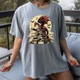 Dragon Reading a Book Dragons And Books Lover Bookworm Women's Comfort Colors T-Shirt Gray