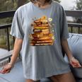 Dream Like Martin Floral Book History Month Women Men Women's Comfort Colors T-Shirt Gray
