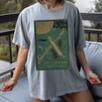 From The Earth To The Moon Book Cover 1874 Premium Women's Comfort Colors T-Shirt Gray