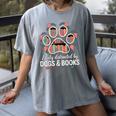 Easily Distracted By Dogs And Books Reading Women's Comfort Colors T-Shirt Gray Easily Distracted By Dogs And Books Reading Women's Comfort Colors T-Shirt Gray