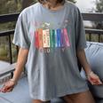 Equality Flower Books Equal Rights Social Justice Feminist Women's Comfort Colors T-Shirt Gray Equality Flower Books Equal Rights Social Justice Feminist Women's Comfort Colors T-Shirt Gray