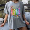 Equality Hurts No One Floral Books LGBTQ Gay Les Pride Month Women's Comfort Colors T-Shirt Gray