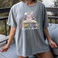 Every Bunny Loves To Read Book Lover Bookworm Rabbit Easter Women's Comfort Colors T-Shirt Gray