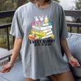 Every Bunny Loves To Read Easter Cute Reading Books Lover Women's Comfort Colors T-Shirt Gray Every Bunny Loves To Read Easter Cute Reading Books Lover Women's Comfort Colors T-Shirt Gray