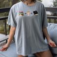 Everything a Girl Needs Books Coffee Jesus Women's Comfort Colors T-Shirt Gray