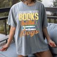 Everything I Need Is Books & Dogs Reader Book Read Reading Women's Comfort Colors T-Shirt Gray Everything I Need Is Books & Dogs Reader Book Read Reading Women's Comfort Colors T-Shirt Gray