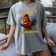 F-CAW-F I'm Reading Chicken Book Lover Introvert Meme Women's Comfort Colors T-Shirt Gray F-CAW-F I'm Reading Chicken Book Lover Introvert Meme Women's Comfort Colors T-Shirt Gray
