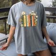 Fantasy Drama Tragedy Book Floral Subtle Women's Comfort Colors T-Shirt Gray