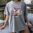 In My Fantasy Era Magic Dragon Book Women's Comfort Colors T-Shirt Gray In My Fantasy Era Magic Dragon Book Women's Comfort Colors T-Shirt Gray