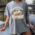 Flipping Pages Is My Cardio Book Lover Reading Bookworm Women's Comfort Colors T-Shirt Gray