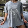 Frankenstein Quote Mary Shelley's Book For Men And Women Women's Comfort Colors T-Shirt Gray