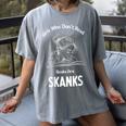 Girls Who Don't Read Book Are Skanks Design Women's Comfort Colors T-Shirt Gray