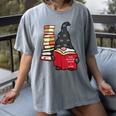 Gnome Read Reading Book Librarian Across America Women Kids Women's Comfort Colors T-Shirt Gray Gnome Read Reading Book Librarian Across America Women Kids Women's Comfort Colors T-Shirt Gray