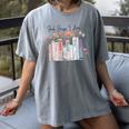God Says I Am Book Bible Verse Christian Girls Women Women's Comfort Colors T-Shirt Gray