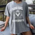 Good Girl University STFAUTTDLAGG Romance Spicy Book Women's Comfort Colors T-Shirt Gray Good Girl University STFAUTTDLAGG Romance Spicy Book Women's Comfort Colors T-Shirt Gray