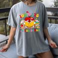 Groovy 100 Days In The Books Reading 100th Day Of School Women's Comfort Colors T-Shirt Gray Groovy 100 Days In The Books Reading 100th Day Of School Women's Comfort Colors T-Shirt Gray
