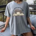 Groovy Flowers Love God Drink Coffee Read Books Christian Women's Comfort Colors T-Shirt Gray