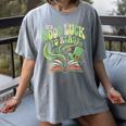 Groovy It's Good Luck To Read St Patrick's Day Book Lucky Women's Comfort Colors T-Shirt Gray Groovy It's Good Luck To Read St Patrick's Day Book Lucky Women's Comfort Colors T-Shirt Gray