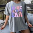 Groovy In My Reading Era Book Lovers Book Reader Women's Comfort Colors T-Shirt Gray Groovy In My Reading Era Book Lovers Book Reader Women's Comfort Colors T-Shirt Gray
