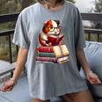 Guinea Pig Reading Books Matching Bookworm Readers Librarian Women's Comfort Colors T-Shirt Gray Guinea Pig Reading Books Matching Bookworm Readers Librarian Women's Comfort Colors T-Shirt Gray