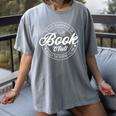 What Happens In Book Club Stays In Book Club Book Lover Women's Comfort Colors T-Shirt Gray What Happens In Book Club Stays In Book Club Book Lover Women's Comfort Colors T-Shirt Gray