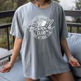 What Happens At Book Club Stays At Book Club Women's Comfort Colors T-Shirt Gray What Happens At Book Club Stays At Book Club Women's Comfort Colors T-Shirt Gray