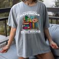 Happiness More Books Read Reading Librarian Men Women Kids Women's Comfort Colors T-Shirt Gray