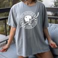 In My Hockey Romance Era Romance Hockey Book Club Women's Comfort Colors T-Shirt Gray