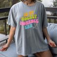 In My Hockey Romance Era Hockey Romance Reader Book CLub Women's Comfort Colors T-Shirt Gray