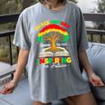 Honoring Past Inspiring Future History Month Book Tree Women's Comfort Colors T-Shirt Gray