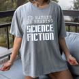 I'd Rather Be Reading Science Fiction Sci Fi Book Reader Women's Comfort Colors T-Shirt Gray