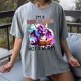 I'm A Book Dragon Not A Worm Women's Comfort Colors T-Shirt Gray