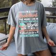 I'm a Book Nerd Bookworm Women's Comfort Colors T-Shirt Gray